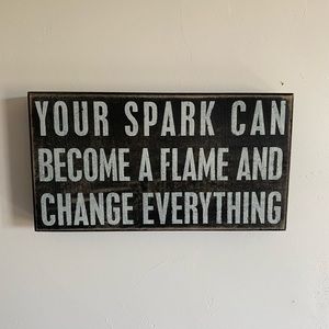 Your Spark Wall Sign